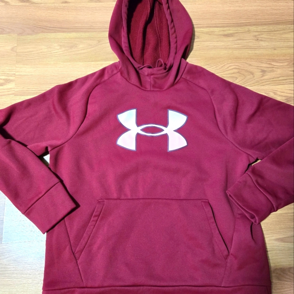 Ladies Unde Armor Fleece Logo Hoodie